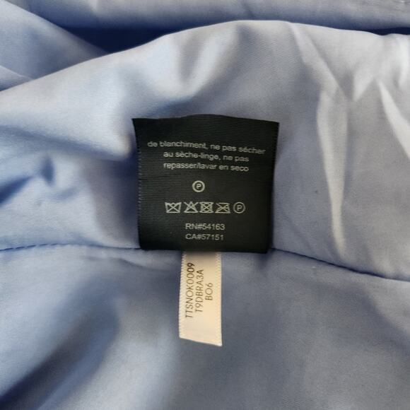 TOMMY HILFIGER Blue White Polka Dot Print Sleeveless A-line Silhouette Dress S - Picture 11 of 14